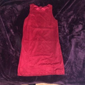 Velvet Red Dress